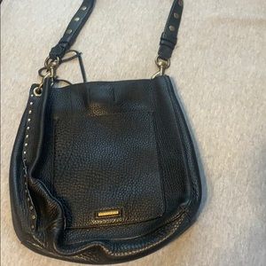 Rebecca Minkoff shoulder bucket genuine leather